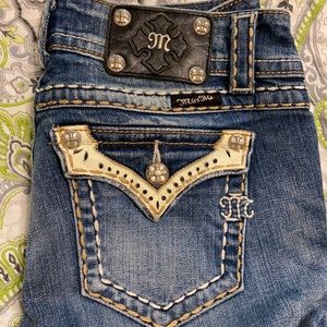 Miss Me Boot Jeans leather JPW5120 Womens 29 x 31
